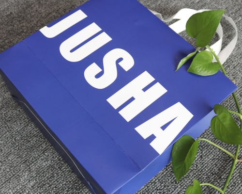 JUSHA手提袋定制、高端丝带手提袋