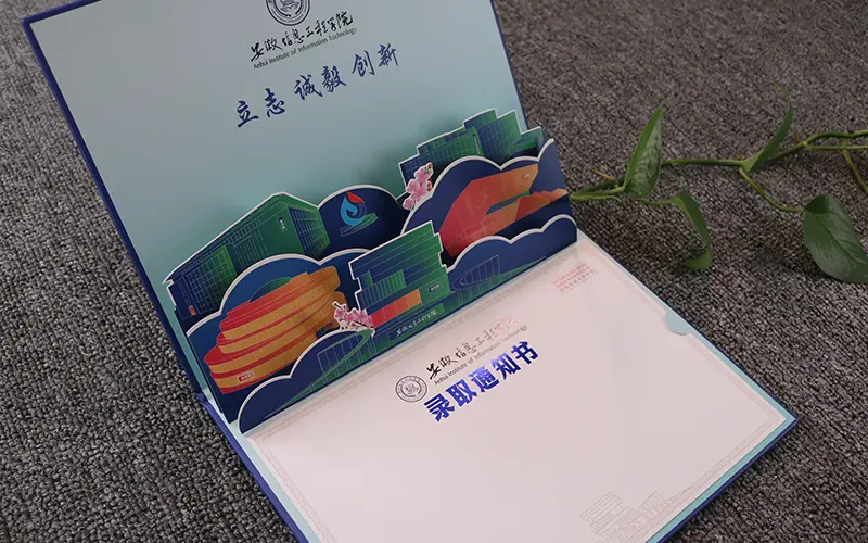 安徽信息工程学院录取通知书定制