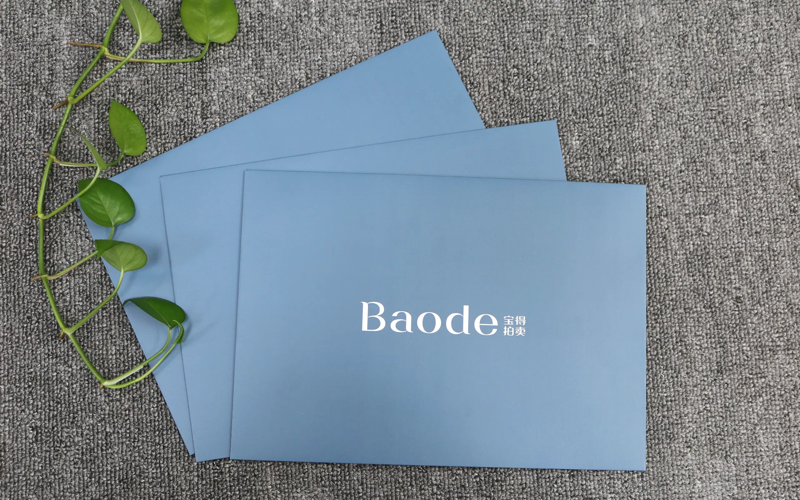 宝德拍卖西式信封定制